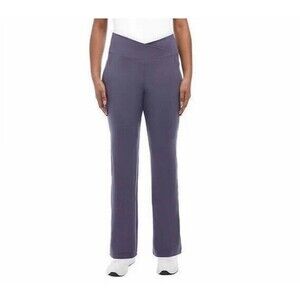 NWT Jockey Ladies' Cross Waist Yoga Pant Portland Plum